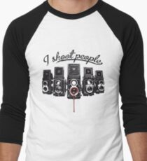 I Shoot People! Men's Baseball ¾ T-Shirt