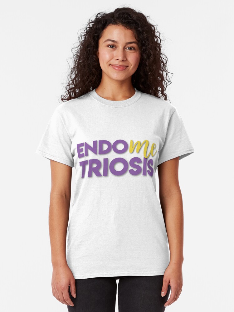 Alternate view of EndoMEtriosis Awareness Classic T-Shirt