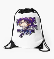 Big Head Chibi Sagittarius Drawstring Bag