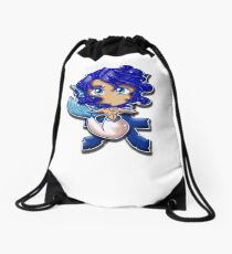 Big Head Chibi Pisces Drawstring Bag