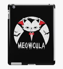 Meowcula Cat Lover Halloween iPad-Hülle & Klebefolie