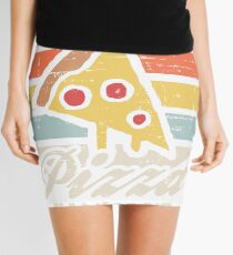 Pizza fan club Mini Skirt