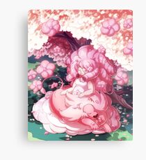 Rose and Lion Metal Print