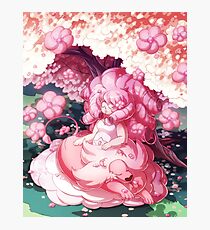Rose and Lion Photographic Print