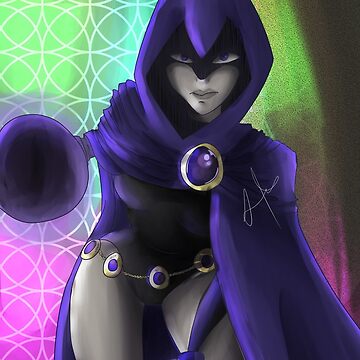 Raven.  Raven teen titans, Raven teen titans go, Teen titans fanart