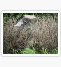 Stone face Sticker