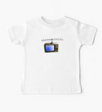 Fan of TV - Retro TV - Television - Some of you may not have seen one of these!! Baby Tee