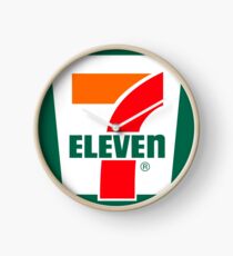 Sieben elf Logo Uhr