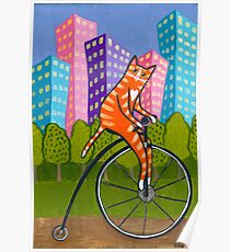 City Bike Ride Poster