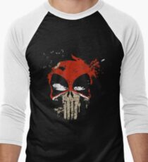 PUNISHMENT BY CHIMICHANGA Men's Baseball ¾ T-Shirt