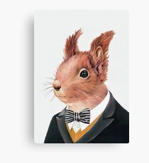 Red Squirrel Canvas Print