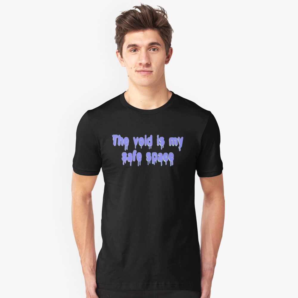 Void Meme Slim Fit T Shirt - roblox void shirt