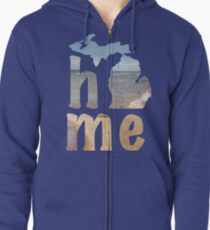 Michigan Home Zipped Hoodie