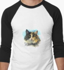 Purebred cat Men's Baseball ¾ T-Shirt