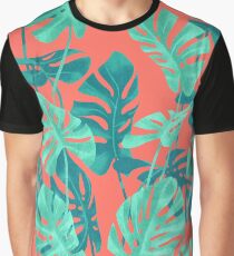 Camiseta gráfica Copy of Vintage Monstera leaves