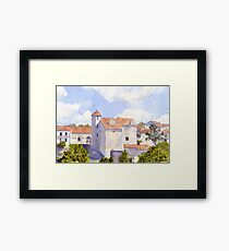 The Old Chateau at Montbron Framed Print