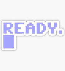 Commodore C64 Ready Sticker