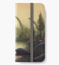 Cretaceous England Scene. Wessex Formation. Paleoart iPhone Wallet/Case/Skin