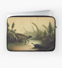 Cretaceous England Scene. Wessex Formation. Paleoart Laptop Sleeve