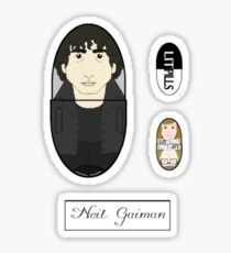 LitPills - Neil Gaiman (Modern Fantasy Series) Sticker