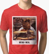 Alf Meow Tri-blend T-Shirt