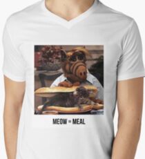 Alf Meow Men's V-Neck T-Shirt