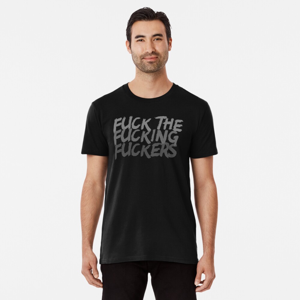Schimpfwörter ficken Geschenk Scheiße Scheiße Mist Premium T-Shirt