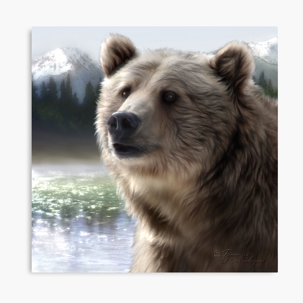 Spirit Bear Canvas Print