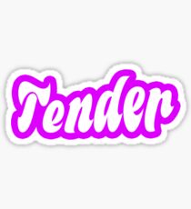 Tender // Purple Sticker