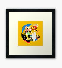 Faces - Mac Miller Framed Print