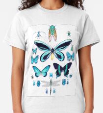 Teal Insect Collection Classic T-Shirt