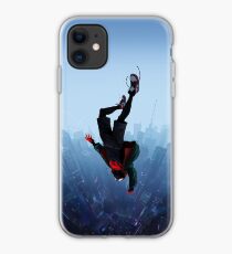 Miles Morales jump iPhone Case