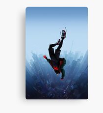 Miles Morales springen Leinwanddruck