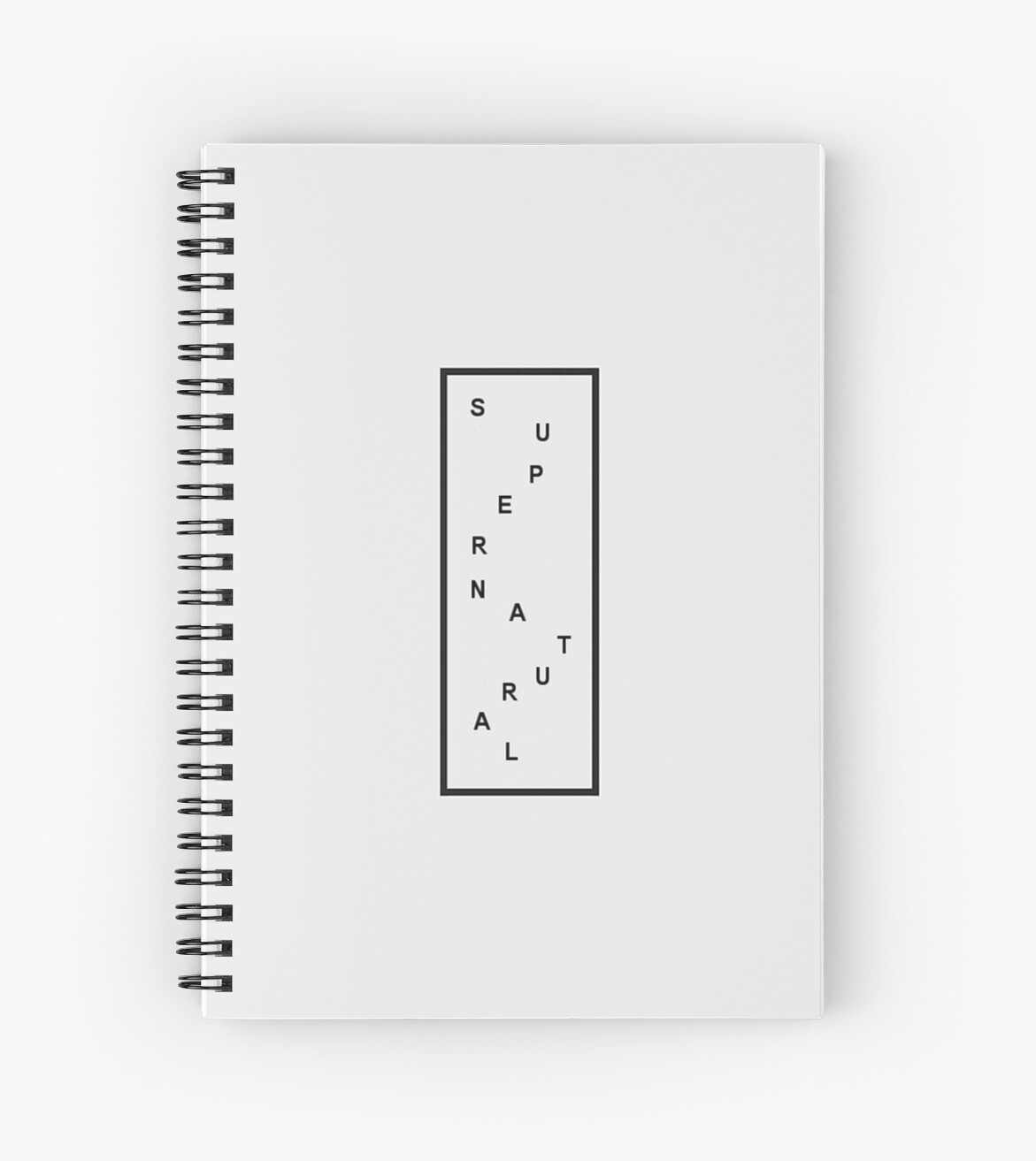 "SUPERNATURAL MINIMALIST DESIGN " Spiral Notebooks by milisia | Redbubble