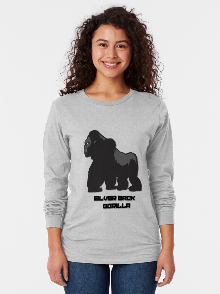 silverback gorilla t shirt