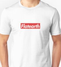 Supreme Flat Earth Unisex T-Shirt