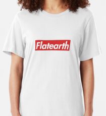 Supreme Flat Earth Slim Fit T-Shirt
