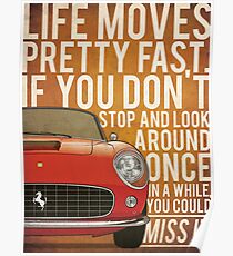 Ferris macht blau Poster