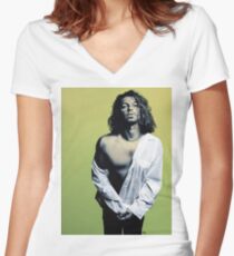 Hutchence Women's Fitted V-Neck T-Shirt