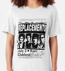The Replacements Vintage Classic Concert Detroit Windsor Slim Fit T-Shirt
