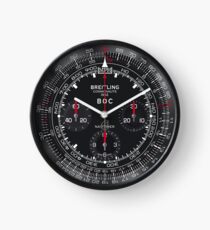 Black Navitimer BOC Wall Clock Clock