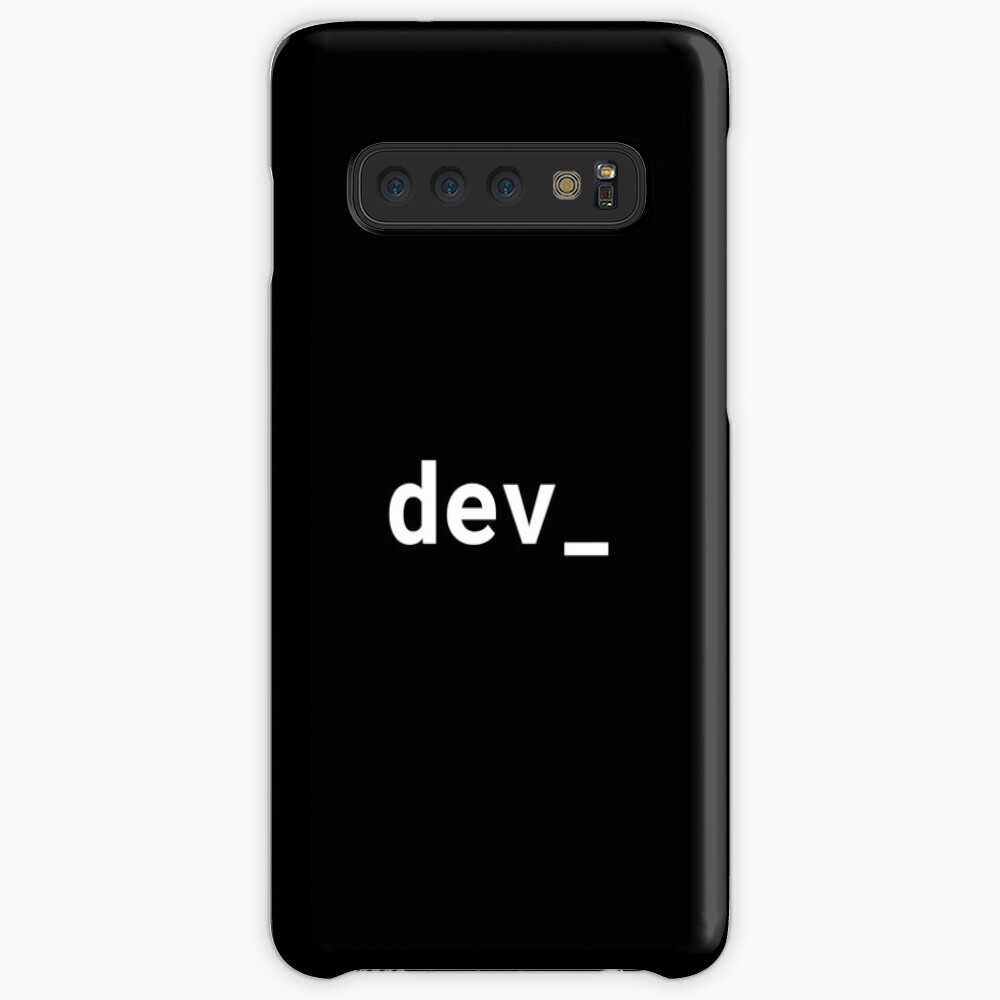 dev_ Case & Skin for Samsung Galaxy
