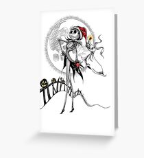 Jack Skellington & Zero Greeting Card