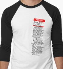 Have You Signed Sherri's Birthday Card? Men's Baseball ¾ T-Shirt