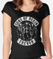 Camiseta entallada de cuello ancho Hijos de Durin