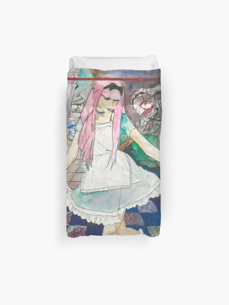 Alice In Wonderland Duvet Cover By Giveli Redbubble