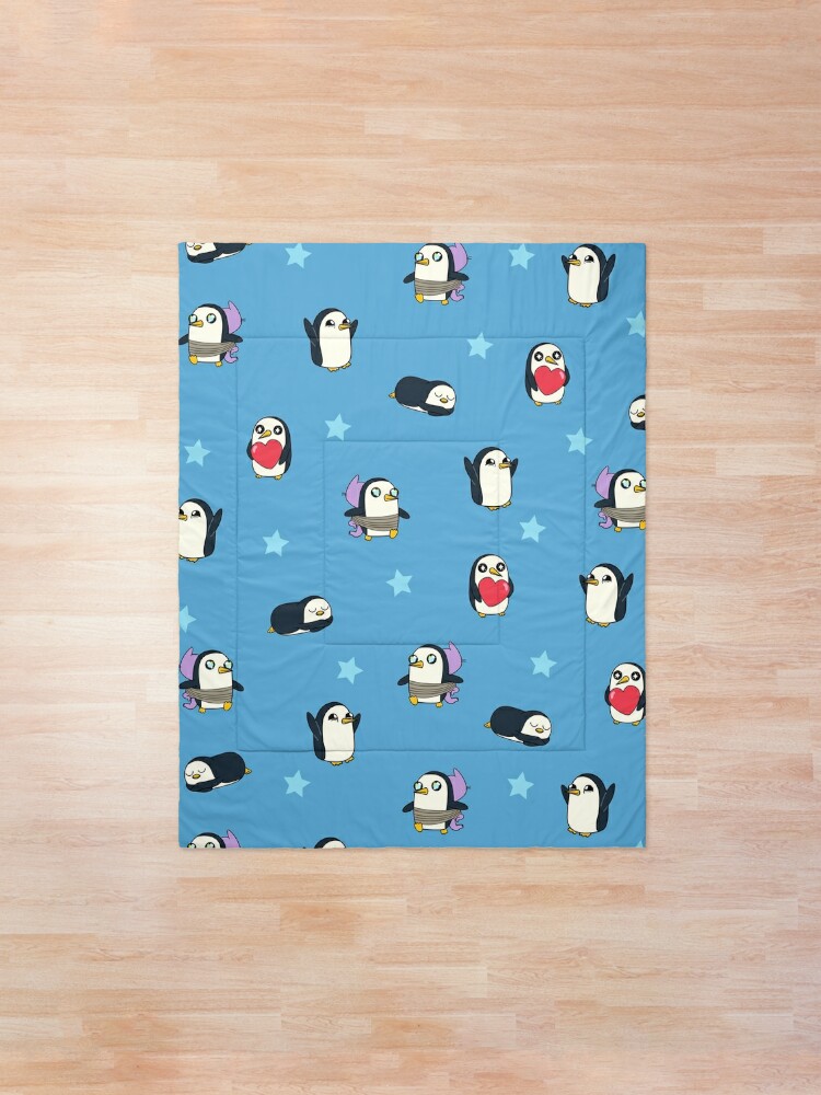 Gunter Pattern Blue Comforter By Charleyfox Redbubble