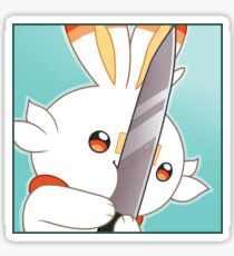A KNIFE Sticker