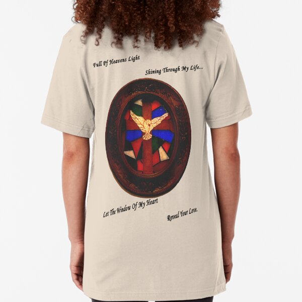 Stained Glass Window Slim Fit T-Shirt