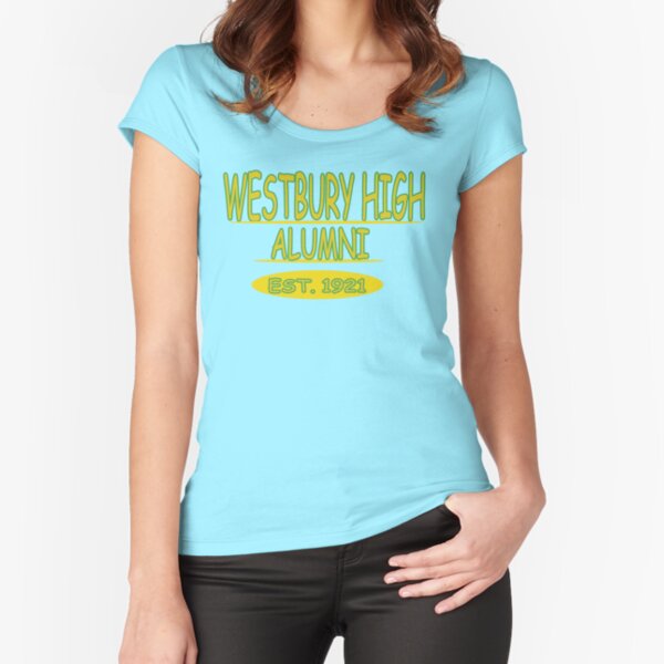 WESTBURY HIGH -ALUMNI Fitted Scoop T-Shirt